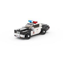Load image into Gallery viewer, 1980s-Style LAPD Cop Car Instructions