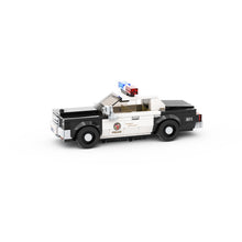 Load image into Gallery viewer, 1980s-Style LAPD Cop Car Instructions