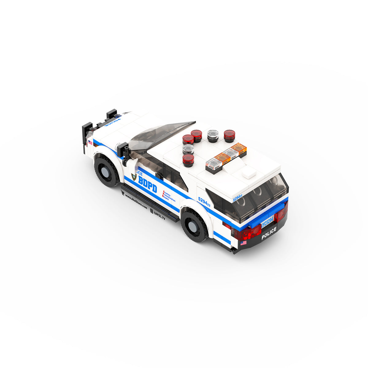 Police SUV Instructions [Version 3] – AFOL TV