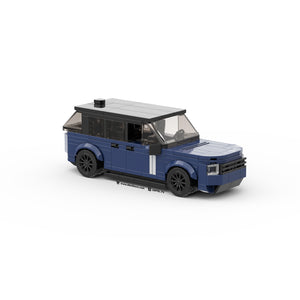 6-Wide Range SUV Instructions (Dark Blue)