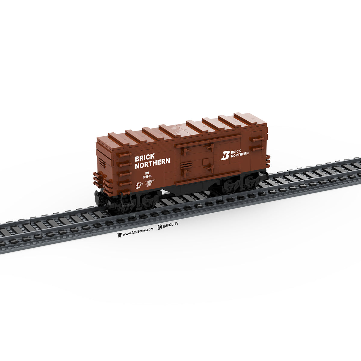 LEGOBrownBurlingtonNorthernLEG