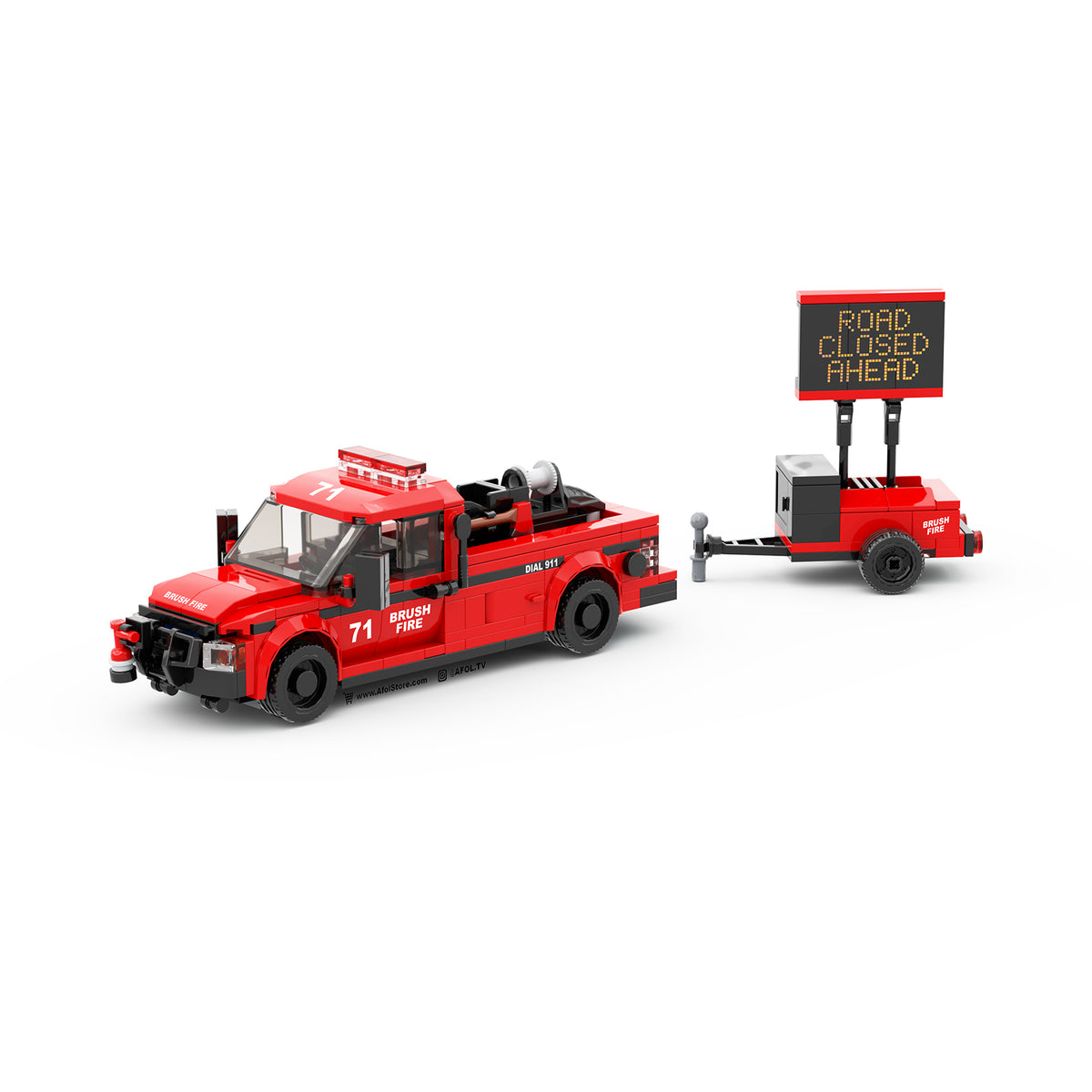 ハンガーフォード　HUNGERFORD ルーシー　赤ポチ Brush Fire Response Instructions – AFOL TV