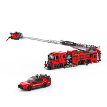 Load image into Gallery viewer, 6-Wide Brickell Ladder Truck Instructions (Special Edition)