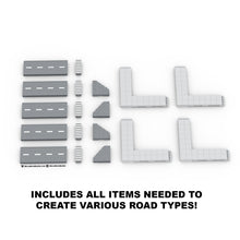 Load image into Gallery viewer, Micro Modular Road System Instructions