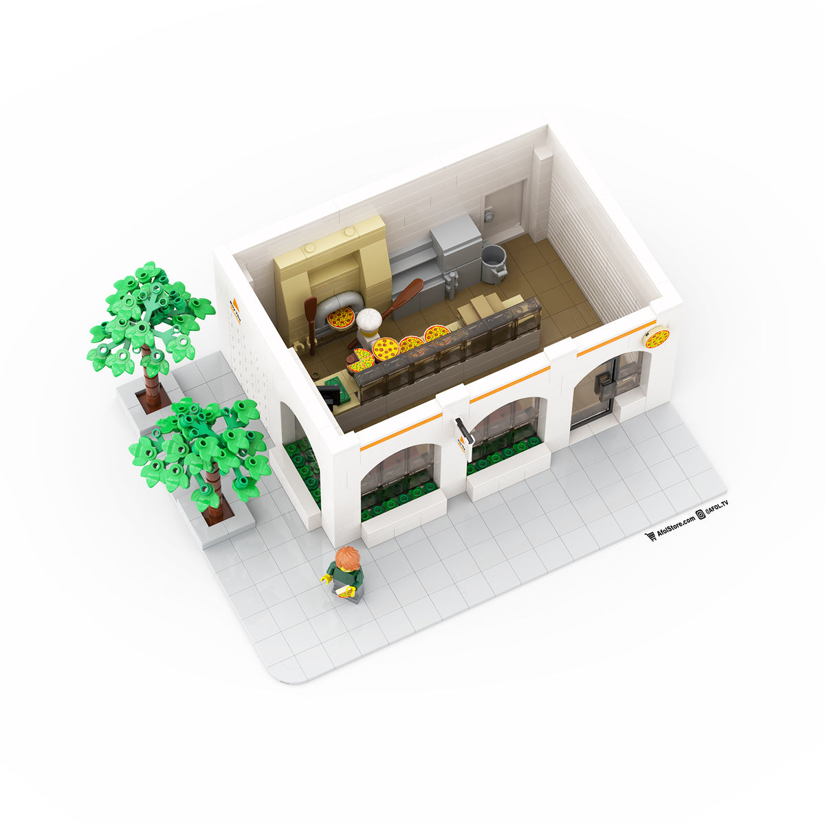 LEGO IDEAS - Lego Roblox Work At The Pizza Place