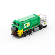 Load image into Gallery viewer, City Garbage Truck Instructions (6-Wide)