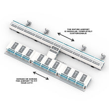 Load image into Gallery viewer, Airport Gate Jet Bridge Instructions