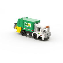 Load image into Gallery viewer, City Garbage Truck Instructions (4-Wide)