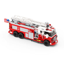 Load image into Gallery viewer, 6-Wide Detailed Fire Ladder Truck Instructions