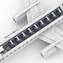 Load image into Gallery viewer, America Airline Passenger Plane (Minifig Scale) Instructions