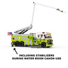 Load image into Gallery viewer, 6-Wide Fire Truck (Airport Edition) Instructions