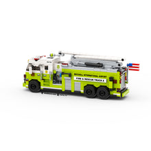Load image into Gallery viewer, 6-Wide Fire Truck (Airport Edition) Instructions