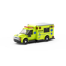 Load image into Gallery viewer, 6-Wide Ambulance (Airport Edition) Instructions