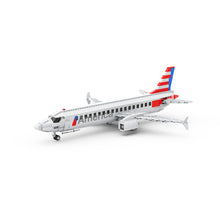 Load image into Gallery viewer, America Airline Passenger Plane (Minifig Scale) Instructions
