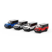 Load image into Gallery viewer, 6-Wide Bronco Instructions (Blue)