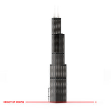 Load image into Gallery viewer, Sears Willis Tower (Minifig Scale) Instructions