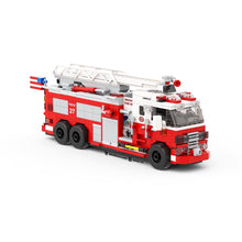 Load image into Gallery viewer, 6-Wide Detailed Fire Ladder Truck Instructions