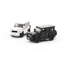 Load image into Gallery viewer, 6-Wide Mocedes C Wagon Instructions (White)