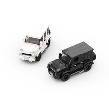 Load image into Gallery viewer, 6-Wide Mocedes C Wagon Instructions (White)