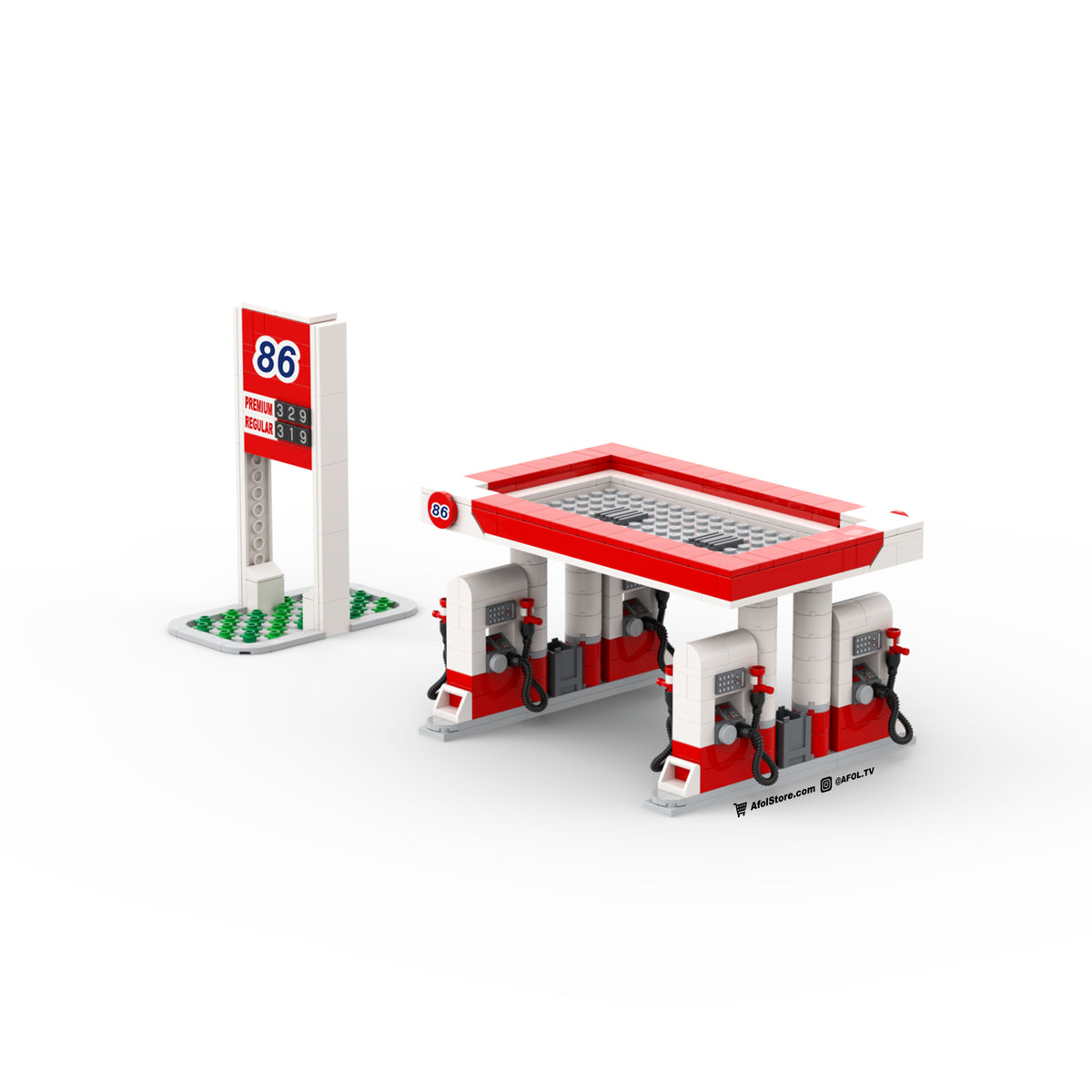 Lego Gas Pump Petrol Station Lego Lego Classic Lego Petrol Pump