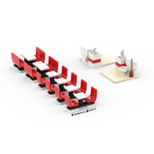 Load image into Gallery viewer, Fast Food Furniture & Restrooms Instructions