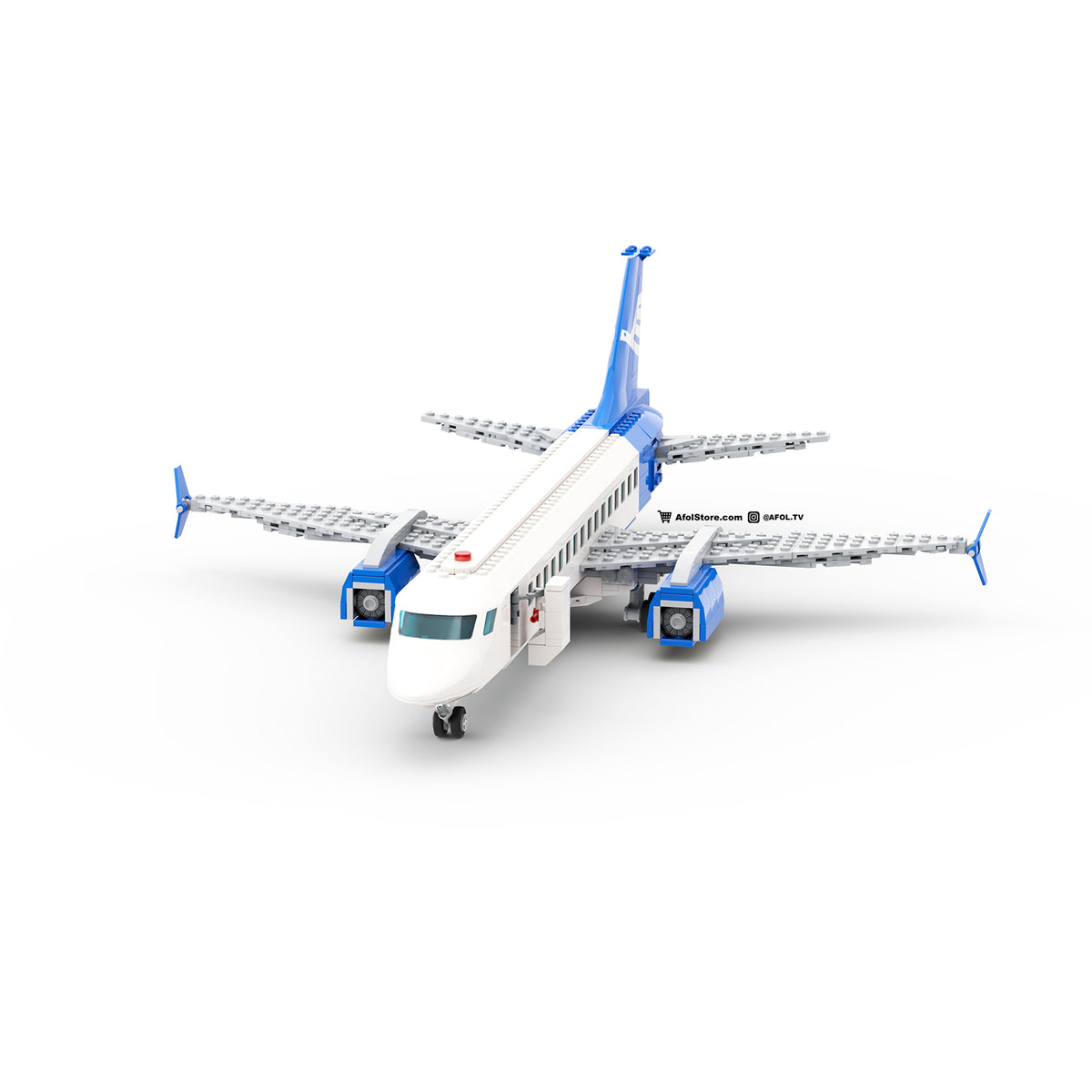 Lego blue passenger plane sale