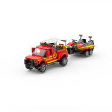 Load image into Gallery viewer, Lifeguard Truck & Rescue Jet Skis Instructions