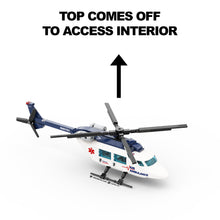Load image into Gallery viewer, Medical Helicopter Ambulance Instructions