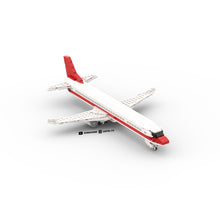 Load image into Gallery viewer, Micro 737 Passenger Plane Instructions (Red)