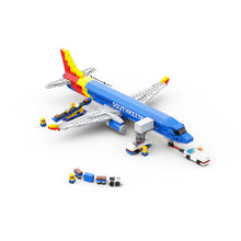 Load image into Gallery viewer, Micro 737 Southwestern Plane Instructions
