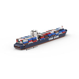Micro CDA GGM Container Ship Instructions