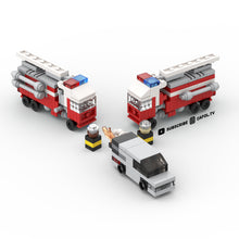 Load image into Gallery viewer, Micro Fire Truck Instructions