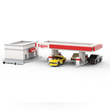 Load image into Gallery viewer, Micro Exxon Gas Station Instructions