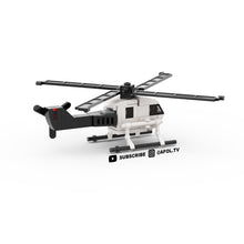 Load image into Gallery viewer, Micro LAPD Police Helicopter Instructions