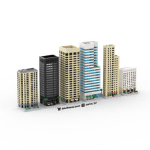 Load image into Gallery viewer, Micro (Modular) 1960s Office Building & Pizza Shop Instructions