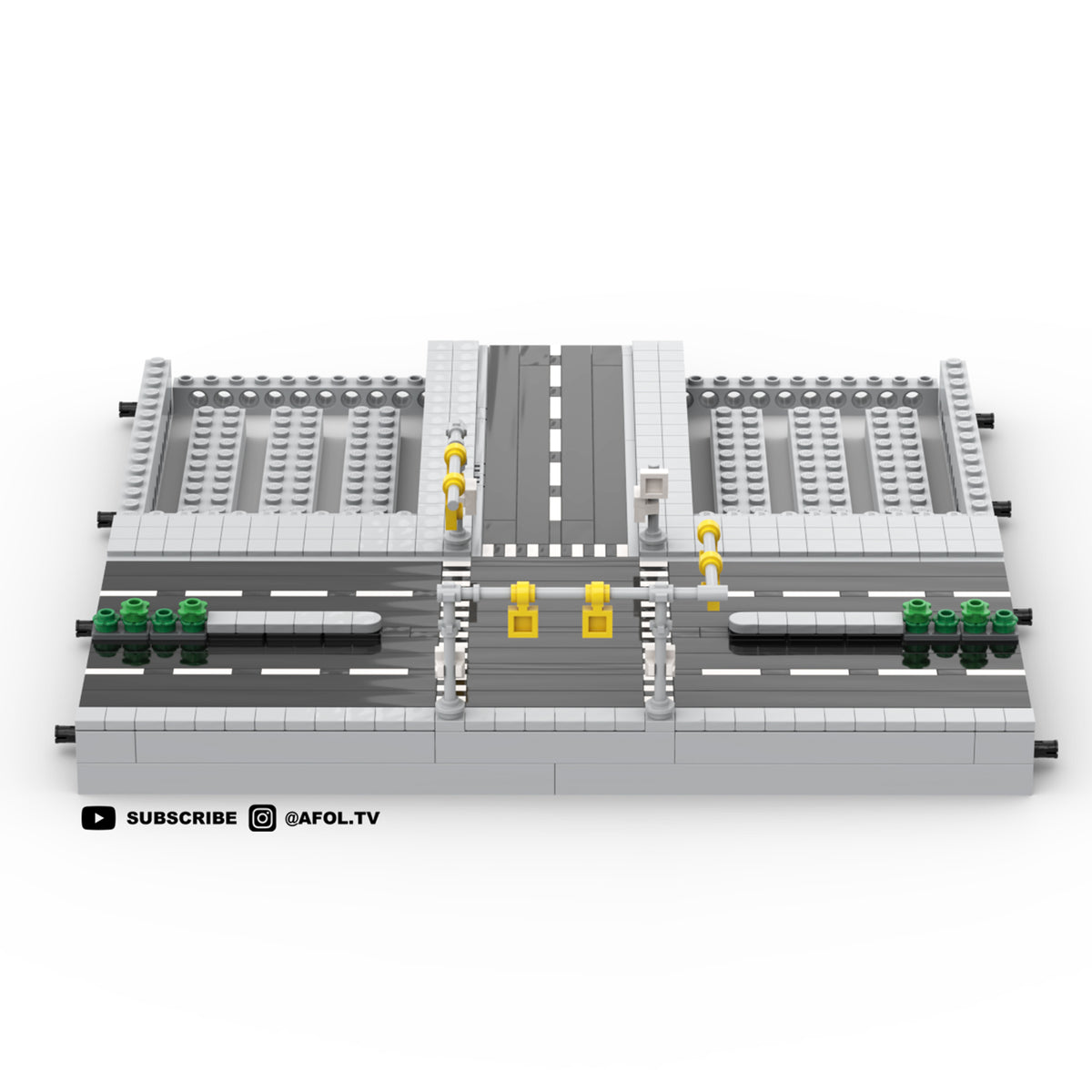 Micro T Road Section (4 Lanes) Instructions – AFOL TV