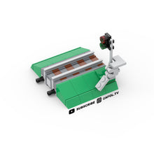 Load image into Gallery viewer, Micro Premium Train Track with Signal Instructions