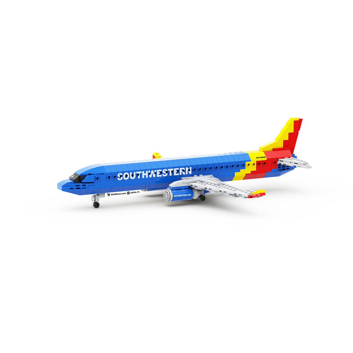 Southwest hot sale lego plane