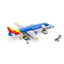 Load image into Gallery viewer, Micro 737 Southwestern Plane Instructions
