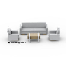 Load image into Gallery viewer, Midcentury Modern Living Room Furniture Instructions