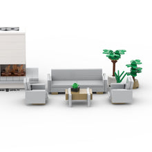 Load image into Gallery viewer, California Style Outdoor Fireplace