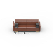 Load image into Gallery viewer, Midcentury Modern 'Leather' Couch Instructions (Sloped Back)