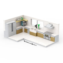 Load image into Gallery viewer, Intermediate Modern Kitchen Buildout Instructions