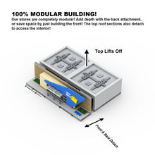 Load image into Gallery viewer, Modular Best Brick Storefront Instructions