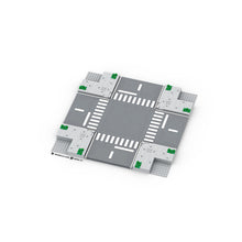 Load image into Gallery viewer, Road Plate 4-Way Intersection (48x48) Instructions