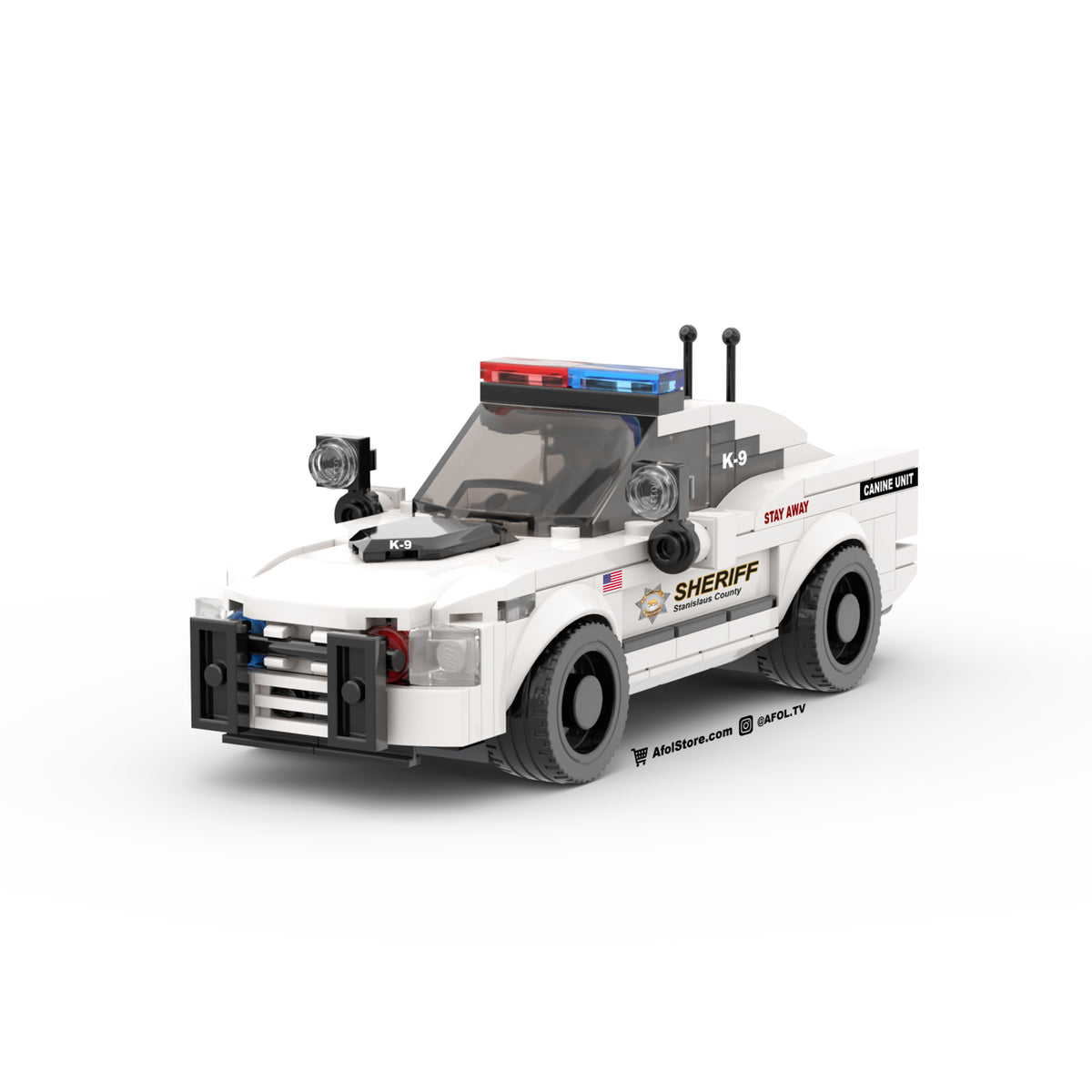 City Sheriff K 9 Unit Cruiser Instructions