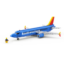 Load image into Gallery viewer, Southwestern Passenger Airplane (Minifig Scale) Instructions