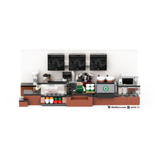 Load image into Gallery viewer, Coffee Shop Interior Buildout Instructions (Starbucks)
