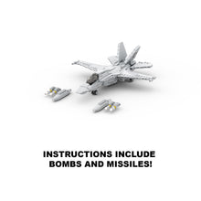 Load image into Gallery viewer, Super Hornet Fighter Jet Instructions
