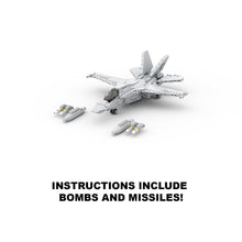 Load image into Gallery viewer, Super Hornet Fighter Jet Instructions